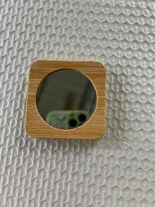 Round Foldable Metal Compact Mirror Vintage Alloy Compact For Make Up Cosmetic Portable Foldable Pocket Mirror