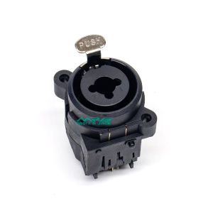 Giắc Âm Thanh 2 trong 1 cắm jack canon và 6ly giá 1 cái | jack âm tủ máy 2in1 ổ cắm giắc canon 6 ly.