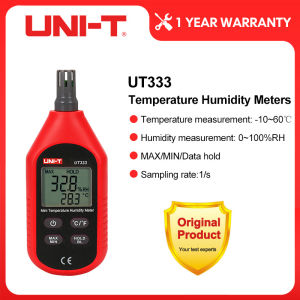 UNI-T Electronic Mini Temperature Humidity Meters UT333 UT333BT Home Indoor Outdoor Thermometer Hygrometer Digital LCD Display