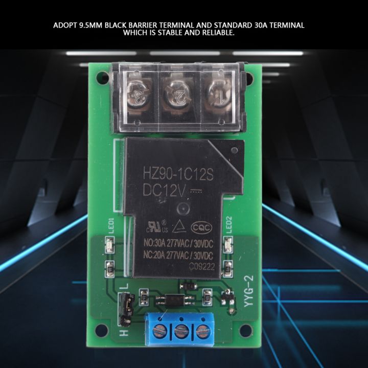 Relay%20Module%201%20Channel%20Relay%20Power%20Switch%20Module%20with%20Optocoupler%20One%20Way%20Trigger%20Relay%20Expansion%20Board%2030A%20YYG-2%20-%20Image%2010