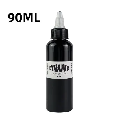 Tattoo Ink Dynamic Triple Black Ink Tattoo Original Permanent Pigment Ink Tattoo Supplies Accessories 30/60/90ml Permanent Tattoo Ink Makeup Pigment Art Tattoo