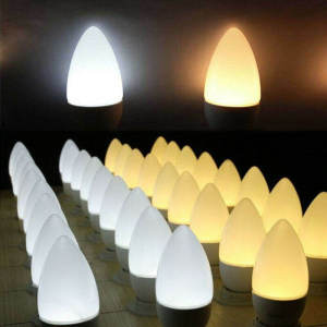 10Pcs E12 E14 E27 B22 LED Candle Light Bulbs Chandelier Lamp Cool Warm Neutral White 220V 240V For Home Lighting 1