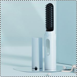 หวีพกพา ไม่มีความเสียหายต่อการผลิตไฟฟ้า มินิ หวีไร้สายขนาดเล็กแบบชาร์จไฟได้ ปิดเครื่องอัจฉริยะ ชี้ฟู