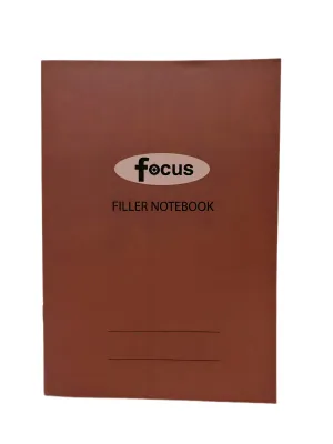 Focus Filler Notebook B5 Size [7x10 inches] [ 5 | 10 | 25 pcs per pack ]