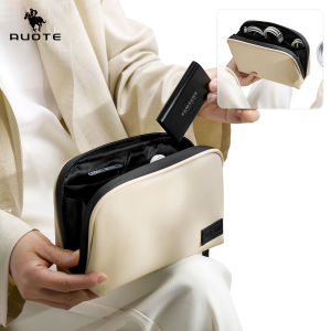 AUOTE Digital Storage Bag Travel Organizer Electronic Gadget Bag USB Cable Storage Bags Multi-Function Pouch Large Cable Organizer Bag Accessories U Disk Hard Drive Headset Accessories Storage Bag