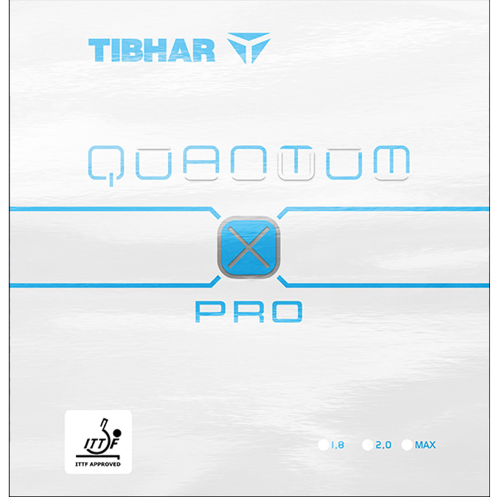 Produktbild von Tempo Belag Tibhar Tischtennisbelag Quantum X Pro Soft – Mehr Kontrolle & Spin Tischtennis Zubehör