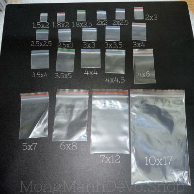 Túi Zip MiNi Đủ Size Đủ Kich Thước Giá Hạt Dẻ