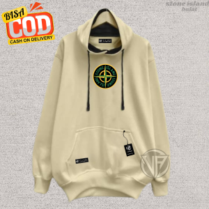 Hoodie Pria Terlaris Warna Putih List Stone Island Oversize Ukuran Jumbo Bahan Katun Hudi Lengan Panjang Terkece Kota Bandung Hudie Jumper Sweter Cowok Cewek Kekinian Hude Tebal Dan Lembut Murah Dewasa Gramasi 280 Terpopuler Quality Keren Bisa COD