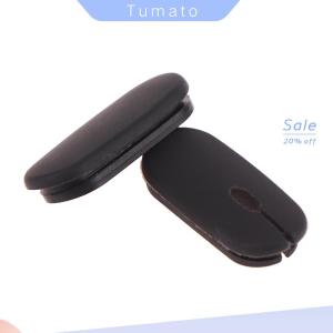 Tumato Bicycle Derailleur Plug Carbon Frame Brake Cable Stop Rubber Di2 Cable Plug Oval Hole Rubber Stopper