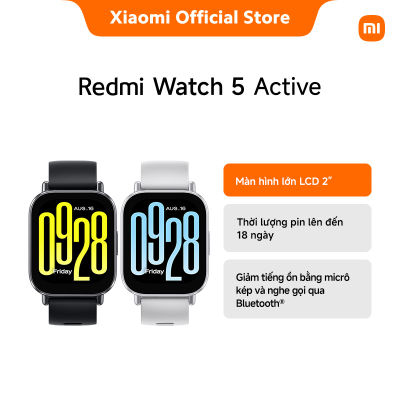 Redmi Watch 5 active smartwatch | 2 LCD large screen | dual microphone noise reduction & Bluetooth listening and calling®| Up to 18-days battery life