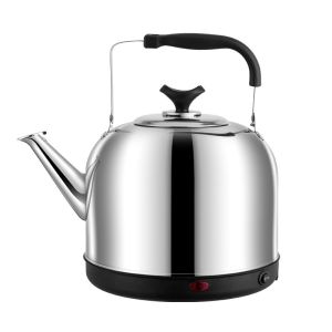 Large capacity stainless steel beeping kettle household heater electric boiling water 1500W fast boiling kettle