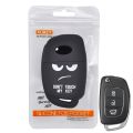 For Hyundai Creta I20 Tucson Elantra Santa fe Silicone Remote Key Case Fob Shell Cover Skin Jacket Sleeve 2016 2017 2018 2019. 