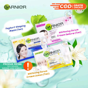 GARNIER Bright Complete & Sakura White Sachet Series BPOM