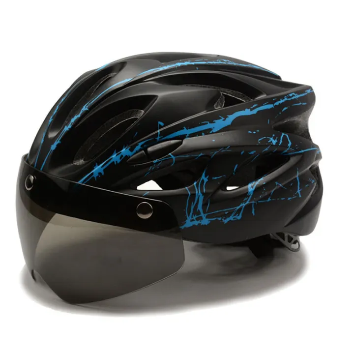 KOETSU【COD】🚴♀️ Mũ bảo hiểm đi xe đạp, xe đạp leo núi, kính tích hợp mũ ...