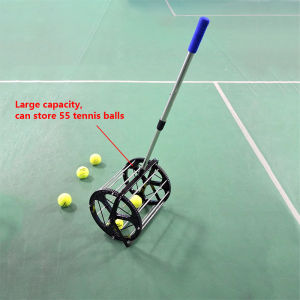Portable tennis ball picker ball collector multi-ball trainer automatic ball basket rolling ball picker
