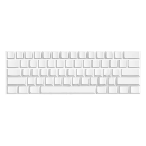 61 phím trắng trống Keycaps đặt chiều cao ban đầu không có chữ phù hợp với hầu hết các Keycaps trống tối giản Bàn phím cơ học