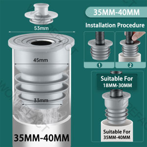 Washbasin Silicone Drainage Deodorant Sealing Plug Durable Can Be Cut Insect Proof And Deodorant Universal Size High Temperature Resistant Drain Pipe排水管防臭芯