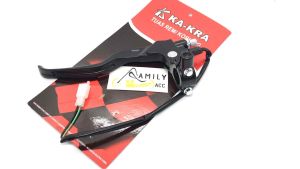 Handle Tuas Kiri Kopling Set Dudukan Lubang Spion Copy RCB Universal CB GL Megapro Tiger Vixion Ninj