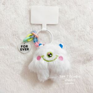 MALL Gantungan HP Boneka Lucu Motif Karakter Gaya Korea Aesthetic Strap Lanyard Tas KEY31