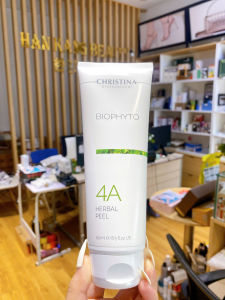 Peel làm sạch sâu loại bỏ mụn cám đầu đen căng bóng bằng thảo dược Christina BioPhyto 4A Herbal Peel tuýp 250ml