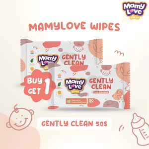 Tisu basah Mamy Love buy 1 get 1 free isi 50pcs - Chamomile & Aloe Ver