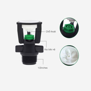 Vòi tưới cây xoay 360 độ có đế - LAZYL