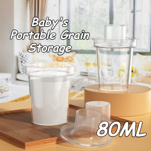 Portable Travel Dispenser Cubes 80ML Baby Formula Powder Milk Container Storage Pods Thickened