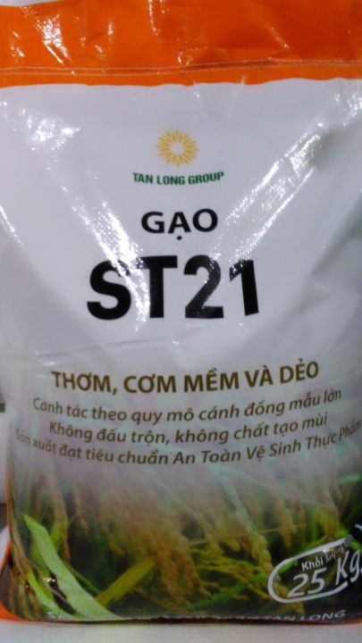 gạo st21 gạo thơm st21 gạo st21 sóc trăng -10kg- gaohungnam.com - Gạo Hưng Nam