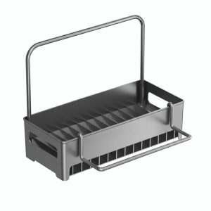 OOG Detachable Sink Storage Rack Sponge Holder Multi Functional Drain Rack Organizer Storage Tray Kitchen Sink Organizer Countertop