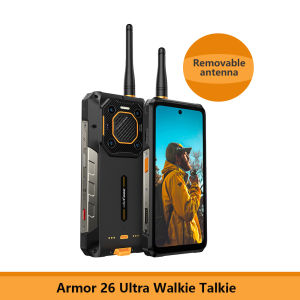 Ulefone Armor 26 Ultra Walkie Talkie 5G Rugged Phone 120W 15600mAh 200MP+64MP +50MP NFC Waterproof Smartphone 24GB+512GB NFC