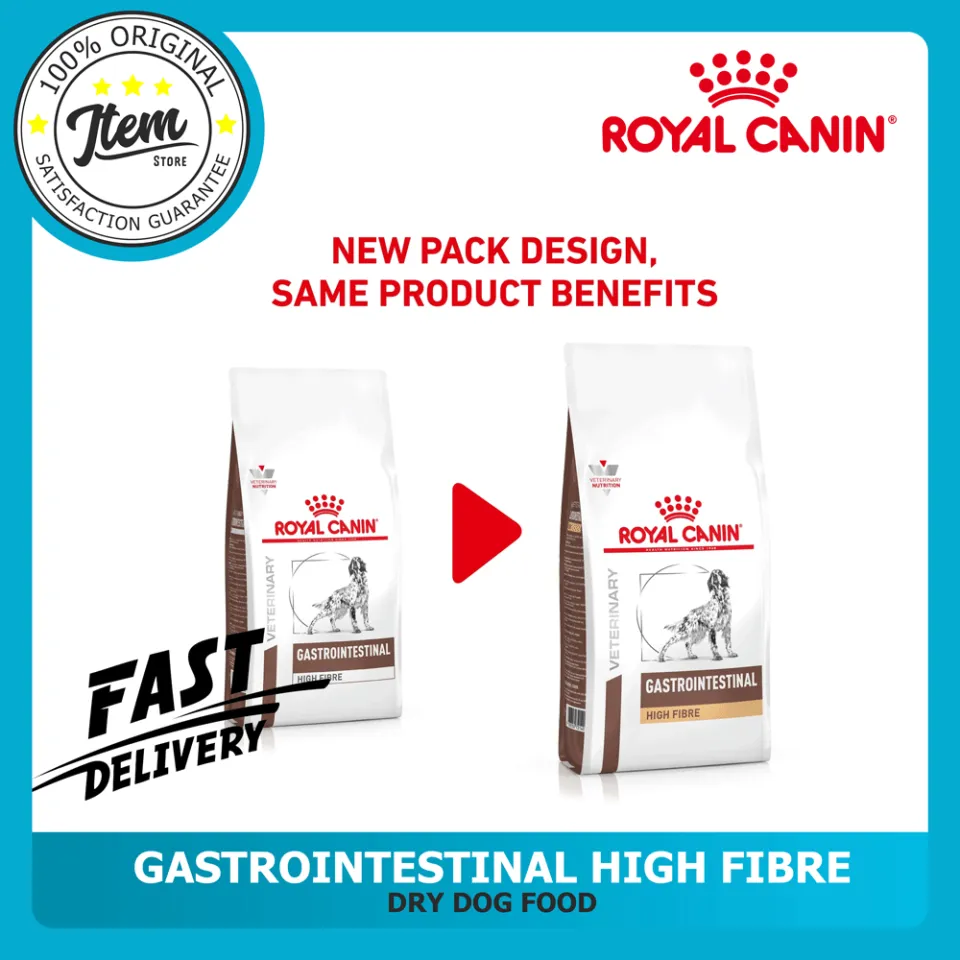 ROYAL CANIN GASTROINTESTINAL HIGH FIBRE DRY DOG FOOD 2KG Lazada PH
