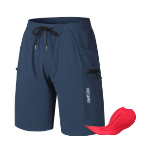 WOSAWE Men Women Mountain Cycling Shorts 4D Padded Breathable Outdoor Sports MTB Bike Short Pant