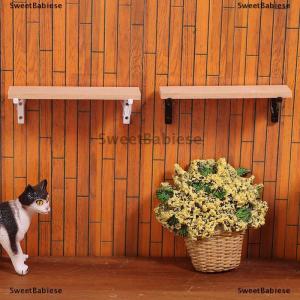 [COD] SweetBabiese บ้านตุ๊กตา1:12ชั้นเก็บของแขวนผนังทำจากไม้ขนาดเล็กของตกแต่งบ้านตุ๊กตาเฟอร์นิเจอร์อุปกรณ์ตกแต่งบ้านตุ๊กตา