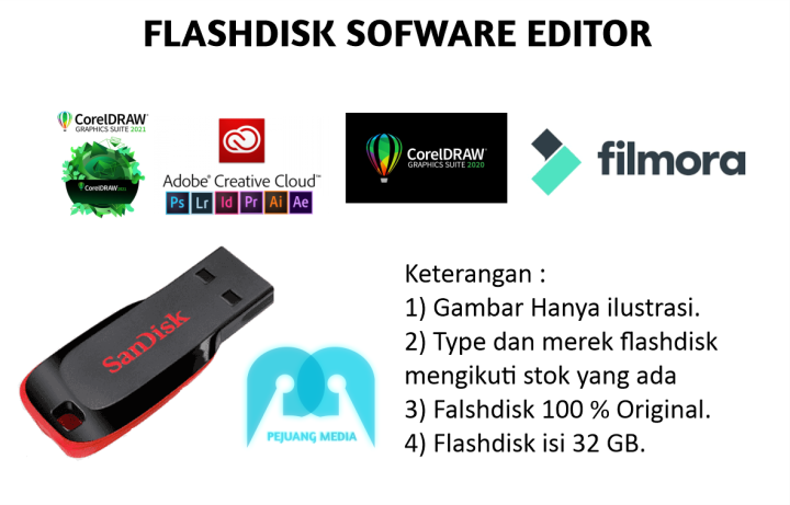 Flashdisk Paket Desain | Lazada Indonesia