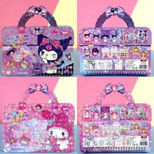 Sanrio Kuromi Magnetic Quiet Book Sanrio Quiet Book Stickers Set Sanrio Dress Up Sticker Books for Kids