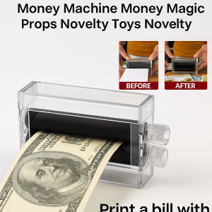 Printing Machine Magic Props [white Paper Turns Into Money] Continuous Money Output Visual Impact Parent-child Interactive Magic Toy Safe