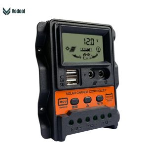 Economic Solar Charge Controller 12V 24V Solar Panel Battery Controller Practical Charger Regulator Camping Tool [UEB Vodool]