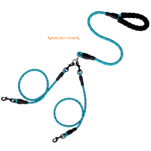 Dây dắt nhiều đầu cho Chó Mèo có phản quang (không bao gồm yếm và vòng cổ) mẫu mới - Hara Pet Store