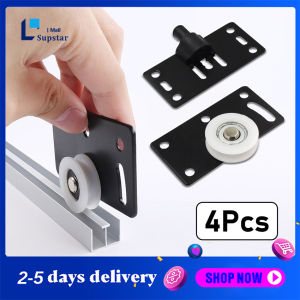 【Ship from Manila】Wardrobe Cabinet Cabinet Sliding Door Roller Closet Durable Hanging Concave Pulley Caster for Furniture Hardware