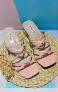 Sandal Heels Wanita Terbaru Tren Harga Murah Hak 5 Cm Ukuran 36-40
