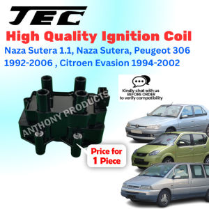 High Quality JEC Ignition Coil Plug For Naza Sutera 1.1 Peugeot 306 Citroen Evasion – OEM Replacement Part