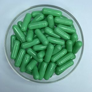 1000pcs Size 0 Medium Green/Medium Green OSPA High Quality Empty Gelatin Capsule