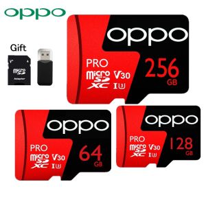 ♥อะแดปเตอร์ + การ์ดรีดเดอร์ + ของแท้100%OPPO Pro Micro SD การ์ด U3 V30 Sdhc/sdxc TF การ์ดความจำ1TB 512GB 256GB 128GB