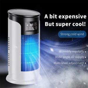 Portable Desktop Air Cooling Fan With 6 Speed Setting Cooling Fan Rechargeable For Dormitory Study Office Desk Outdoor