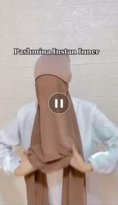 (Bisa COD) PASMINA INNER CERUTY BABY DOLL/HIJAB PASHMINA INNER INSTAN