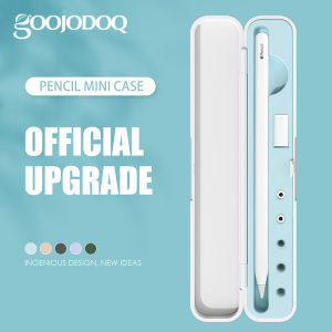 เคส GOOJODOQ Apple ดินสอ1/2กล่องเก็บของพกพาสําหรับ1st Generation 2nd Gen ที่ใส่ดินสอฝาครอบกล่องแข็ง (ไม่รวมปากกา)