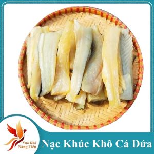NẠC KHÔ CÁ DỨA - 3  NẮNG -Thịt dày - thơm Mỡ vừa béo béo Vị vừa