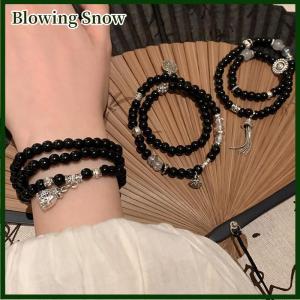 Blowing Trung Quốc Phong Cách Núi Ma Chi Tiêu Đính Cườm Vòng Đeo Tay Nữ Ánh Sáng Sang Trọng Cao Cấp Cảm Giác Cổ Điển Cá Tính Tay Đồ Trang Sức Quà Tặng