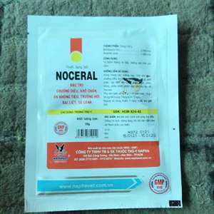 Freeship Tuấn thuốc thú y NOCERAL gói 50 g chướng diềukhô chânăn không tiêutrướng hơibại liệtsã cánh.