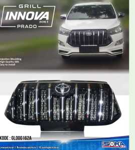 GRILL DEPAN INNOVA REBORN 2016 - 2020 INNOVA REBORN FACELIFT 2021 2022 2023 2024 UP PRADO/APOLLO STYLE & ALPHARD STYLE BAHAN PLASTIK(BUKAN FIBER)